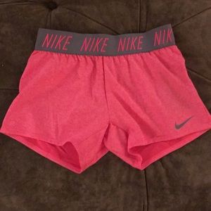 NWT Nike dry fit shorts pink